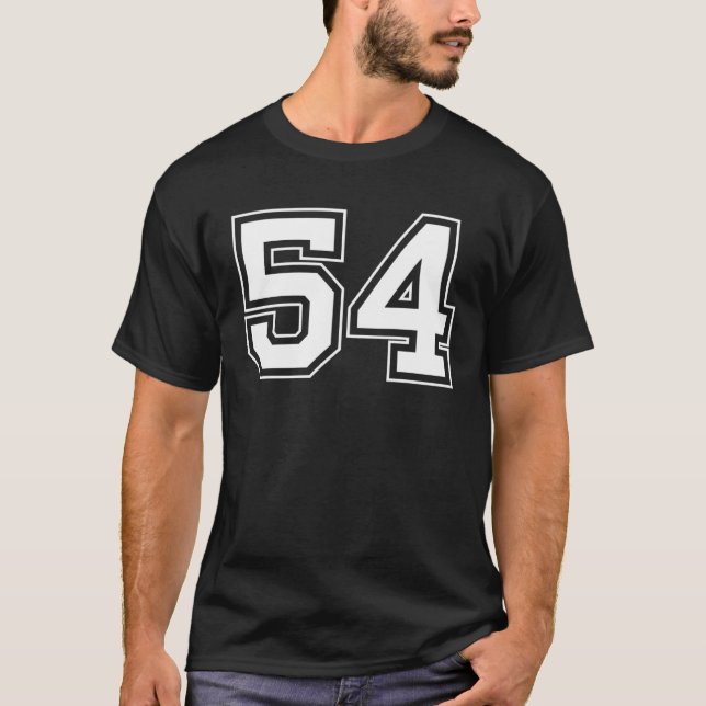 Camiseta Número 54 (Anverso)