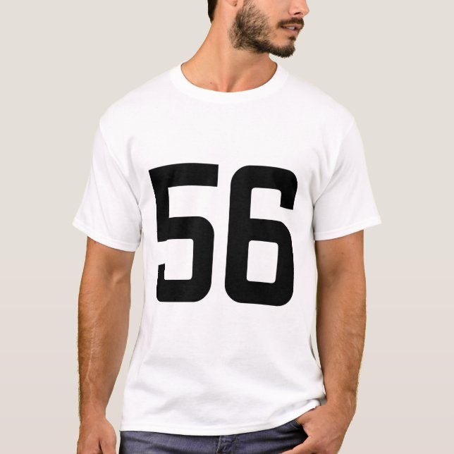 CAMISETA NÚMERO 56 (Anverso)