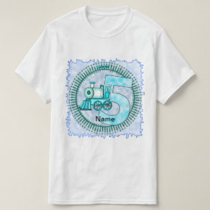 Camiseta Número 5 Blue Train 