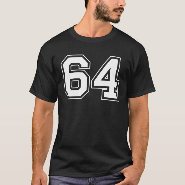 Camiseta Número 64 (Anverso)
