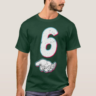 Camiseta Número 67 Coincidencia Seis Siete 6 7 Meme 6 7 Hal