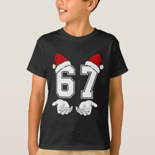 Camiseta Número 67 Coincidencia Seis Siete 6 7 Meme 6 7 Nav