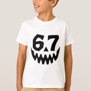 Camiseta Número 67 coincidente seis siete 6 7 Meme 6 7 Hall