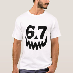 Camiseta Número 67 coincidente seis siete 6 7 Meme 6 7 Hall