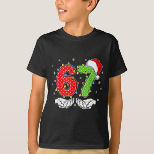 Camiseta Número 67 coincidente seis siete 6 7 Meme 6-7 Navi