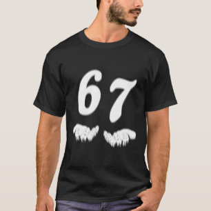 Camiseta Número 67 Coincidiendo con Seis Siete Meme Diverti