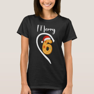 Camiseta Número 67 Navidad coincidente 6 7 Seis Siete 6 7 M