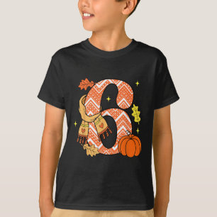 Camiseta Número 6 67 Otoño Pumpkin Meme Divertido Seis Siet