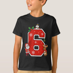 Camiseta Número 6 7 Meme 67 Pijamas de Pareja Navidad Coinc