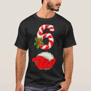 Camiseta Número 6 Divertido 67 Seis Siete Meme Pareja Coinc