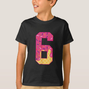 Camiseta Número 6 Drip de helado 67 Meme Pareja Halloween C