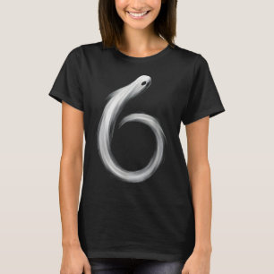 Camiseta Número 6 Fantasma Divertido Seis Siete 67 Meme de