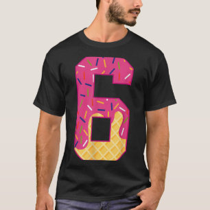 Camiseta Número 6 Helado Goteo 67 Meme Pareja Halloween C