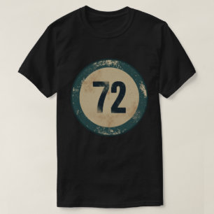 Camiseta Número 72 Vintage Agotado