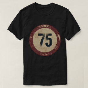 Camiseta Número 75 Vintage Agotado