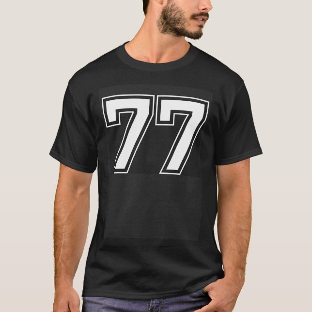 Camiseta Número 77 (Anverso)
