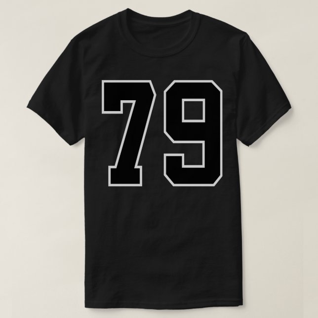 Camiseta Número 77 (Diseño del anverso)