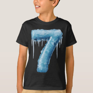 Camiseta Número 7 Fuego Hielo Número Seis Siete Meme 67 Alf