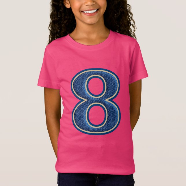 Camiseta Número 8 (Anverso)