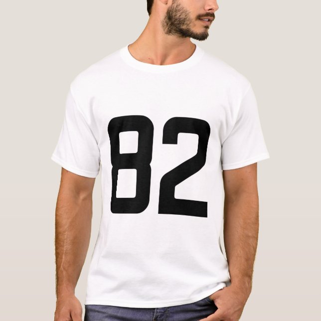CAMISETA NÚMERO 82 (Anverso)