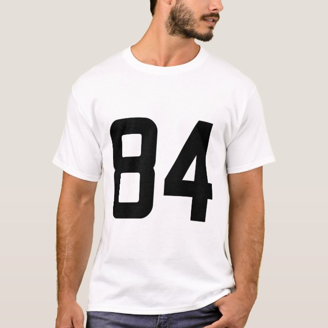 CAMISETA NÚMERO 84 (Anverso)
