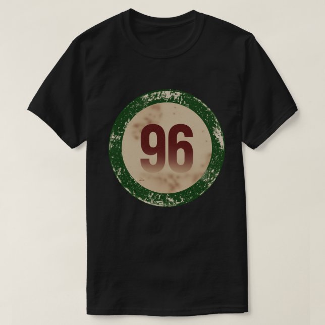 Camiseta Número 96 Vintage Agotado (Diseño del anverso)