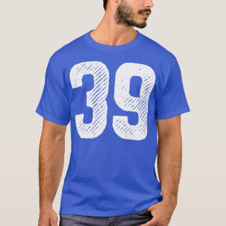 Camiseta Número bruto 39 1