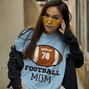 Camiseta número camiseta de la mamá del fútbol Jer