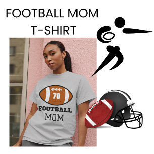 Camiseta número camiseta de la mamá del fútbol Jer