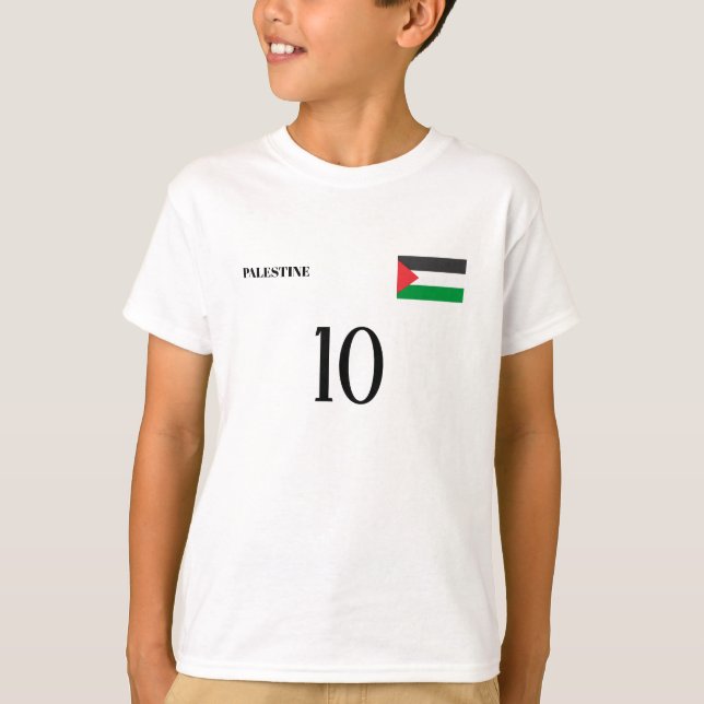 Camiseta Número de bandera de nombre personalizado del depo (Anverso)