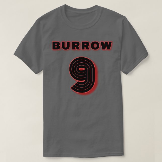 Camiseta Número de Bengals Joe Burrow (Diseño del anverso)
