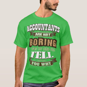 Camiseta Número de Contadores Trabajo de Profesional Contab