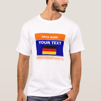 Camiseta Número de encargo del babero