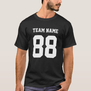 Camiseta Número de jugador del equipo de béisbol: regalo