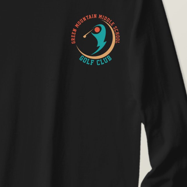 Camiseta Número de la Liga del Club de Golf de la Escuela p (Subido por el creador)
