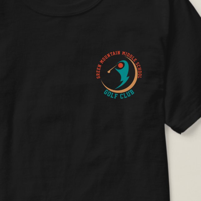 Camiseta Número de la Liga del Club de Golf de la Escuela p (Subido por el creador)