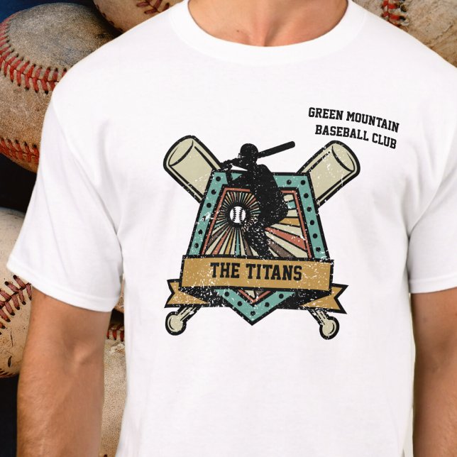 Camiseta Número de la liga del equipo del Club de Softbol d (Subido por el creador)