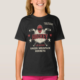 Camiseta Número de nombre de la Liga de Clubes de Hockey so