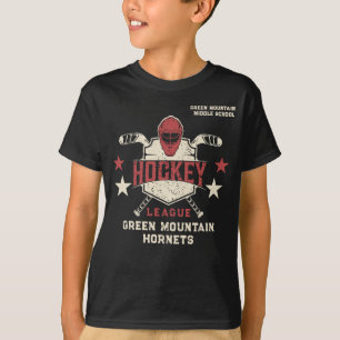 Camiseta Número de nombre de la Liga de Clubes de Hockey so
