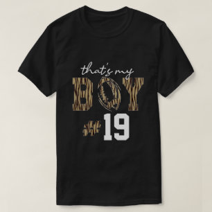 Camiseta Número de Personalizado de fútbol americano person