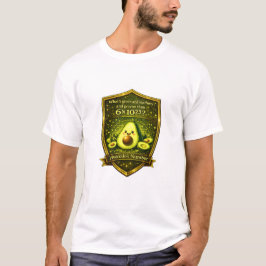 Camiseta Número del Aguacate