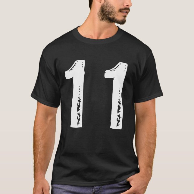 Camiseta Número deportivo 11 (Anverso)