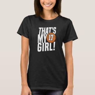 Camiseta Número diecisiete: Mi Chica 17.