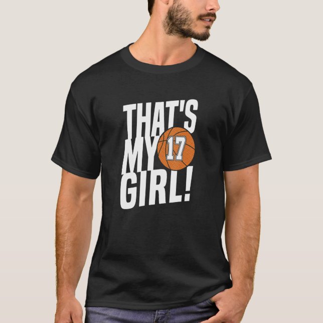 Camiseta Número diecisiete: Mi Chica 17. (Anverso)