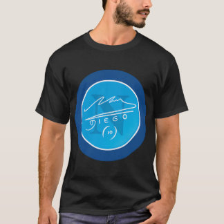 Camiseta Número Diez de Nápoles Ventilador del Equipo Itali