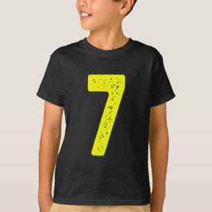 Camiseta Número Divertido 7 67 Disfraz de Meme Grupo Coinci