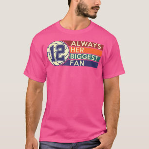 Camiseta Número Doce 12 Siempre Su Mayor Fanbalonvolea