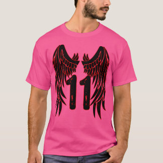 Camiseta Número Eleven Angel Wings