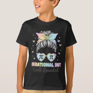 Camiseta Número Pi Irracional Pero Bien Redondo Profesor De