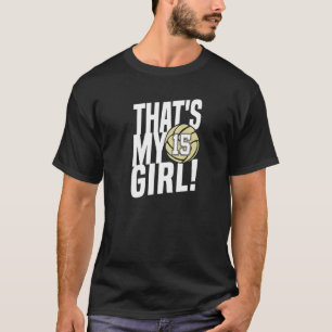 Camiseta Número Quince Esa Es Mi Chica 15 Mamá De Voleibol